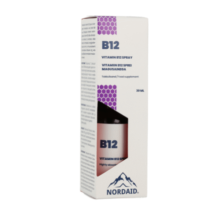 NORDAID B12 SPRAY vitaminas B12, 30 ml.