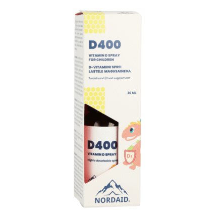 NORDAID D400 SPRAY vitaminas D vaikams, 30 ml.