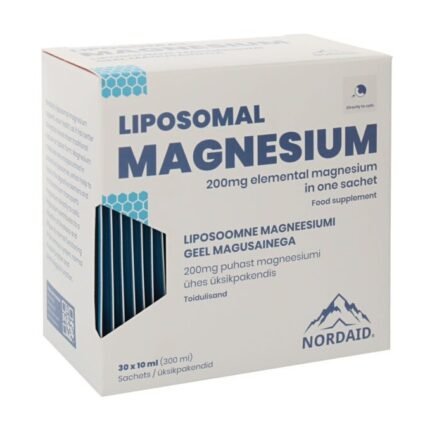 NORDAID LIPOSOMAL MAGNESIUM magnis 200 mg, 30 pak. x 10 ml.