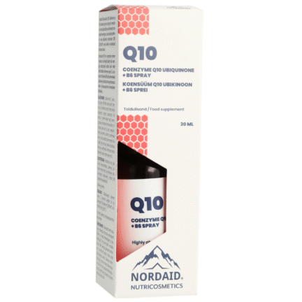NORDAID Q10 + B6 SPRAY kompleksas, 30 ml.