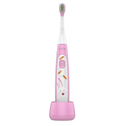 OSOM Oral Care Kids Sonic Toothbrush Pink OSOMORALK7PINK įkraunamas elektrinis, garsinis dantų šepetėlis vaikams